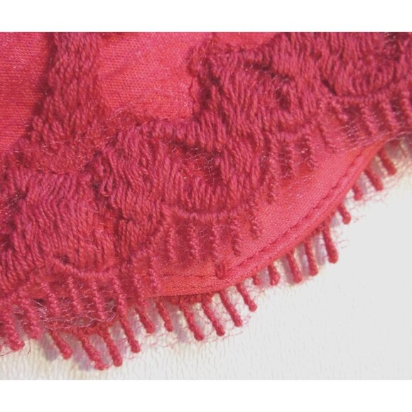 NWT TADASHI SHOJI Embroidered Lace V-neck Sheath in Cantaloupe Dress 8P - Picture 6 of 10